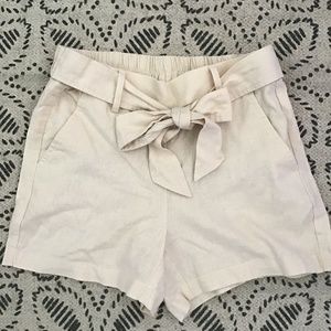J. Crew linen cotton short, size 2